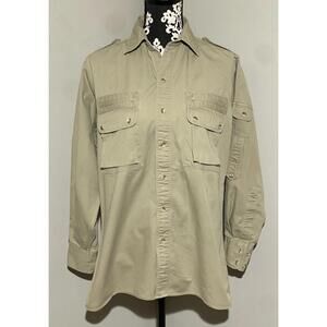 Abercrombie & Fitch - Safari True Vintage Epaulet Khaki